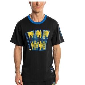 Golden State Warriors‎ Two Hype Original 90's Team Kente Letter Tee Size M